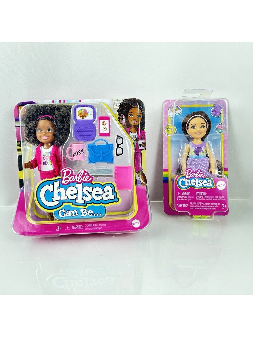 Mattel Barbie Chelsea Can Be A Business Woman & Extra Doll **Sealed New in Box**